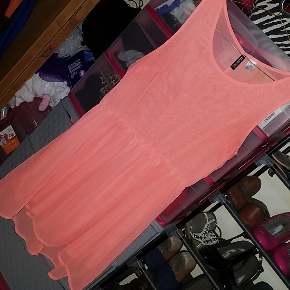 Beach Dress Color Peach